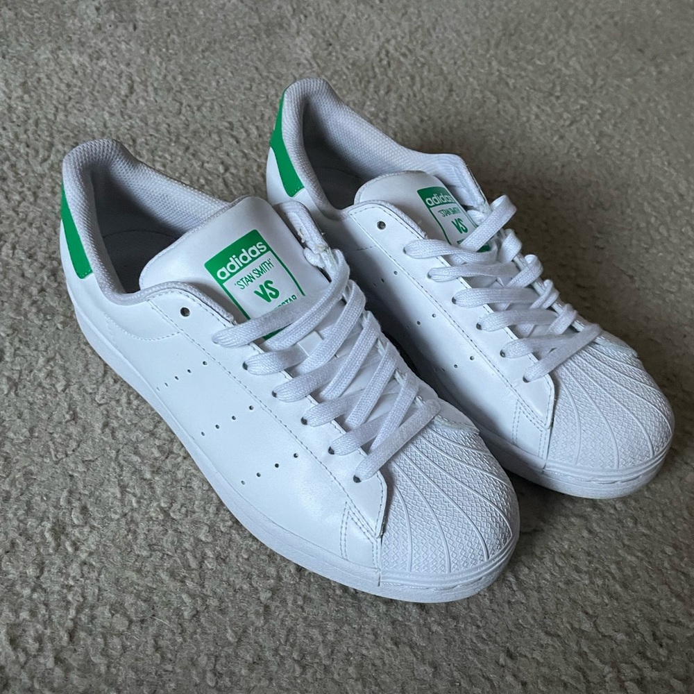Adidas Superstar Superstan sz. 8.5 White/Green